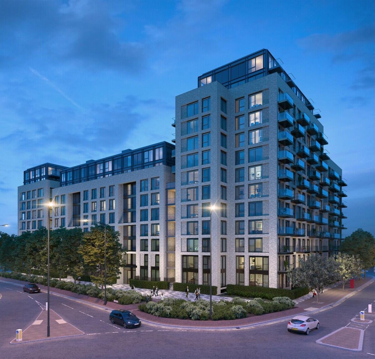 Development image of Pinnacle at Pontoon Reach, E16