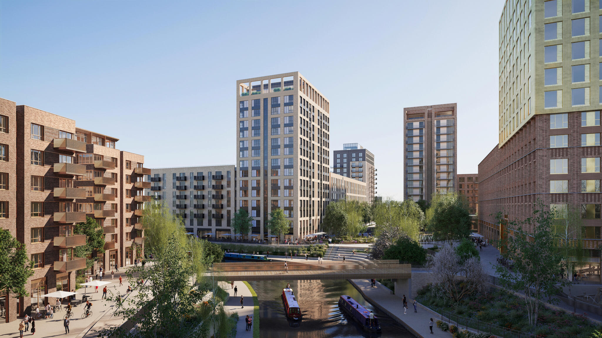 Development image of Tillermans at Greenford Quay, UB6