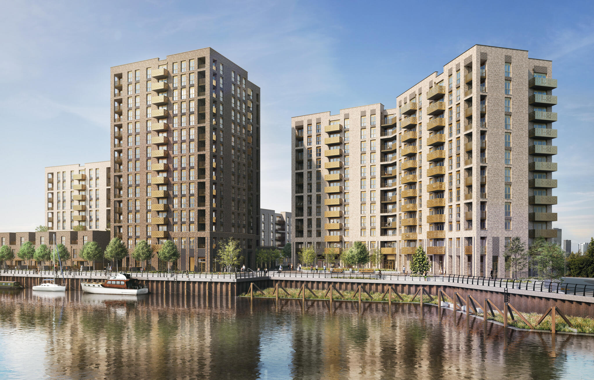 Development image of Simple Life London at Fresh Wharf, IG11