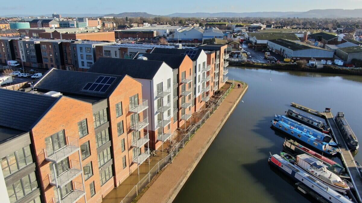 Development image of The Waterfront at Gloucester Quays by Guinness Homes, GL2