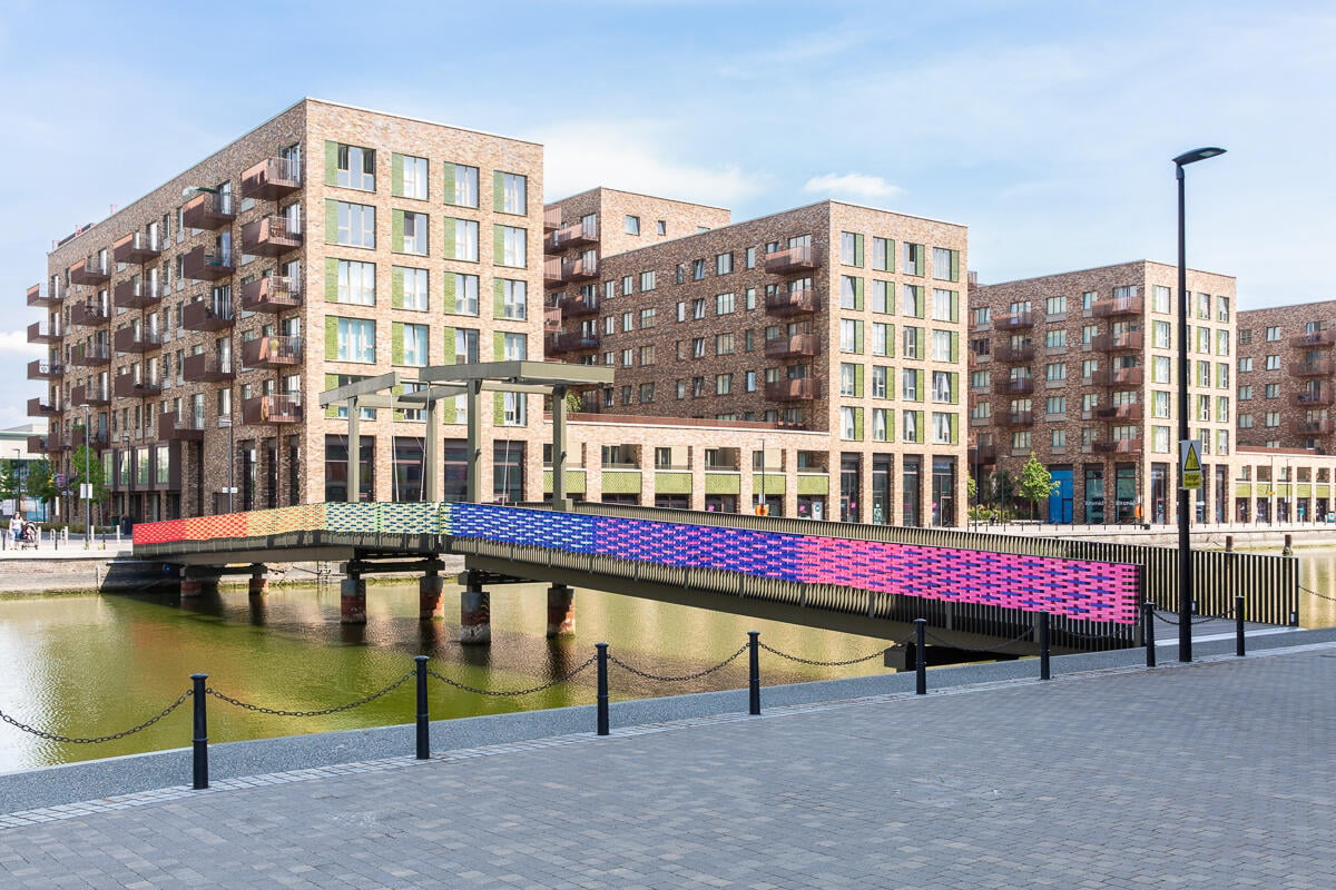 Development image of Folio London at Royal Albert Wharf, E16