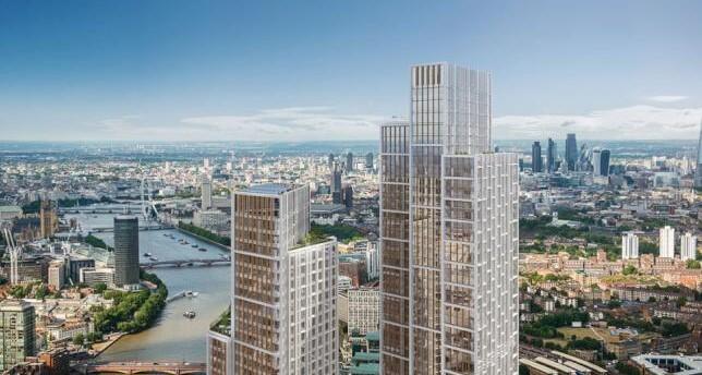 Development image of One Nine Elms, SW8