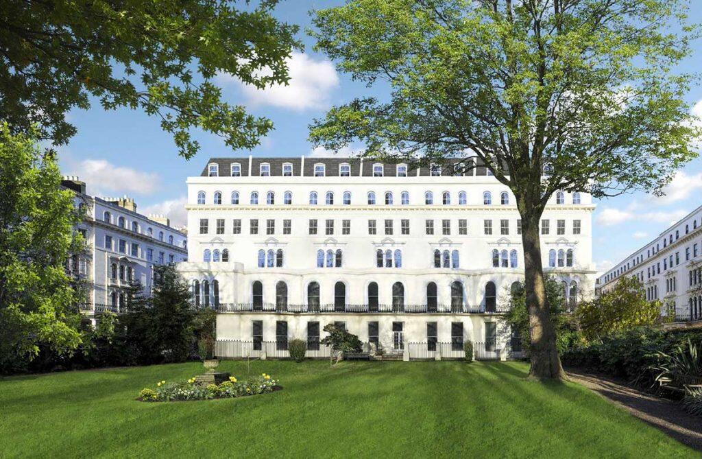 Development image of Garden House, Kensington Gardens Square, W2