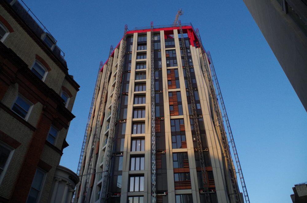 Development image of Hexagon Apartments, WC2B