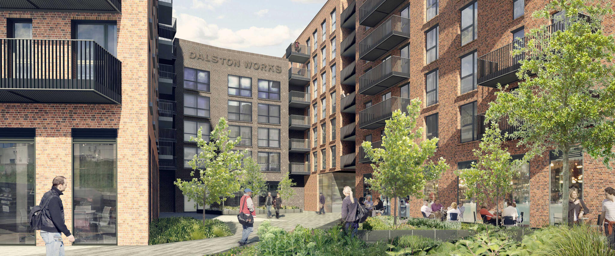 Development image of Dalston Works, E8