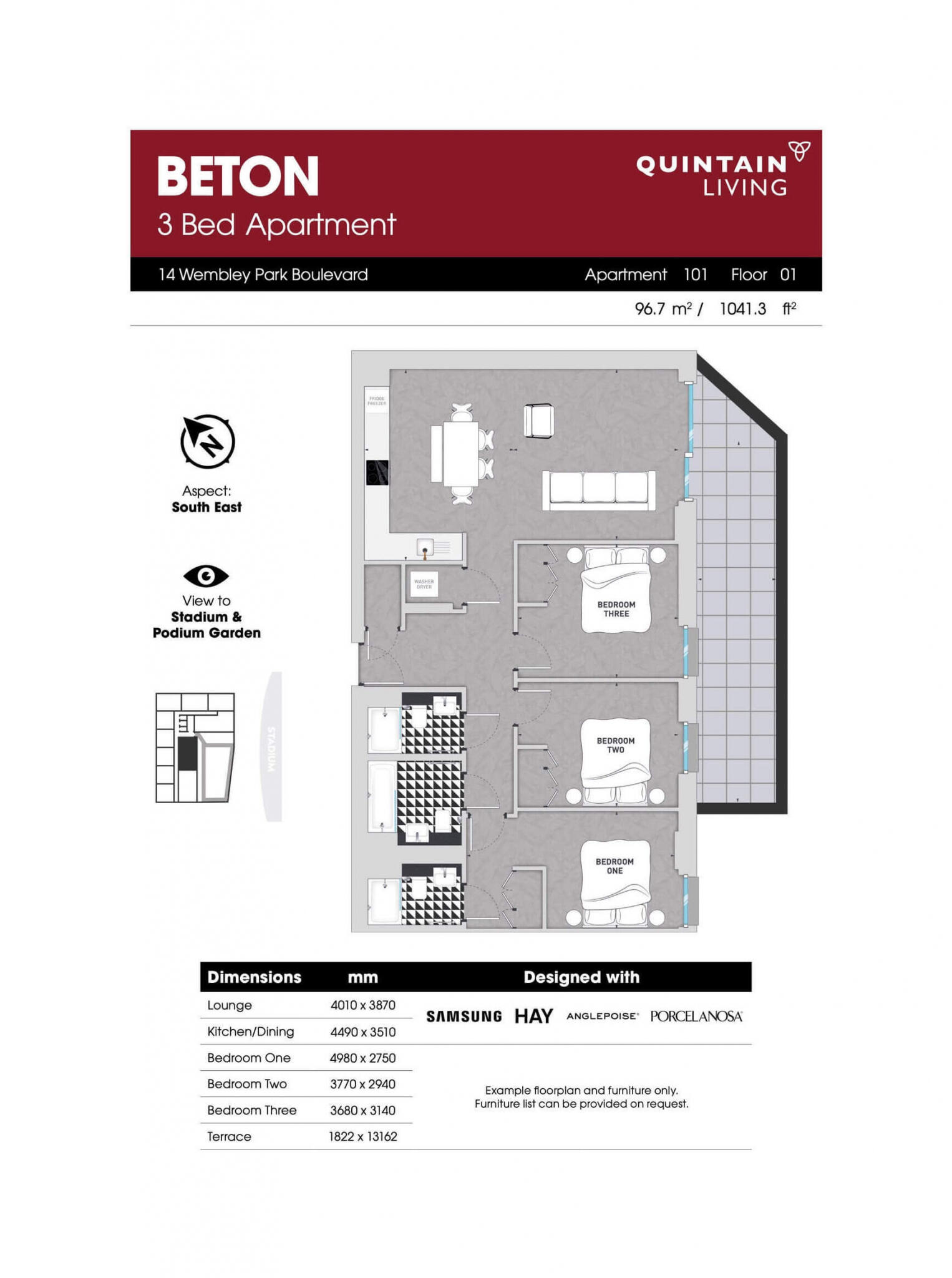 Listing image of Beton, Wembley Park, HA9