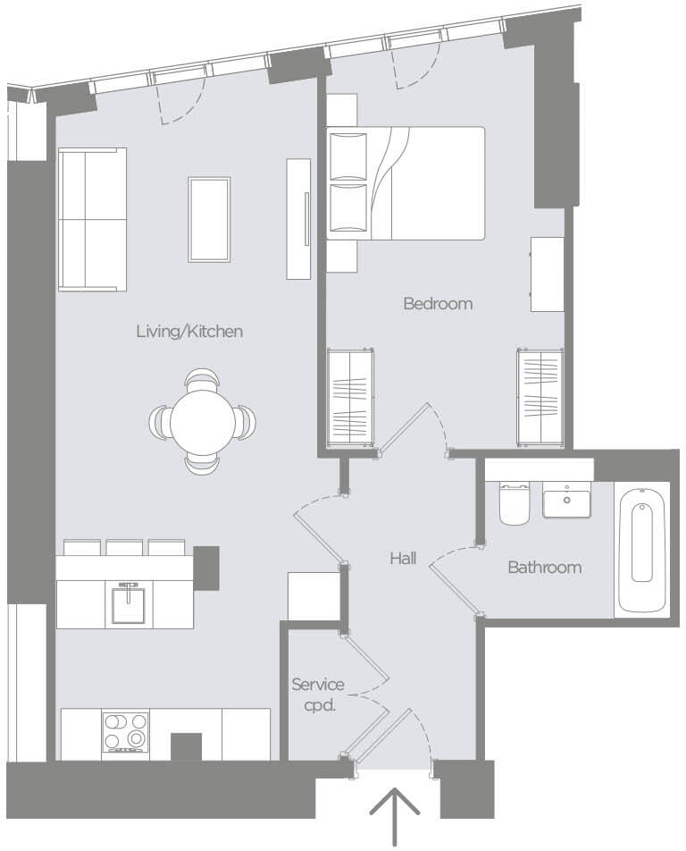 Listing image of The Residences Manchester, M15