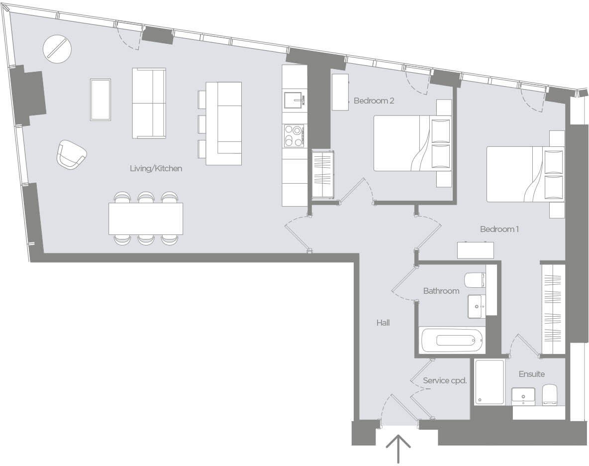 Listing image of The Residences Manchester, M15